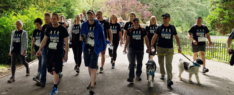 group walking on a path group walking on a path
